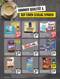 Gazetka promocyjna Edeka - Angebote der Woche - Gazetka - ważna od 30.09 do 30.09.2023 - strona 14 - produkty: angebot, chili, chips, coupon, coupons, creme, dallmayr, deka, duplo, eis, erdnüsse, gin, haselnuss, Haselnusscreme, kaffee, kaffeepads, Kinder, kinder riegel, leibniz, milka, nippon, nuss, prodomo, rabatt-coupon, reis, riegel, ritter, ritter sport, salz, schoko, schokolade, sesam, Sport, super-knüller, Ti, ültje, ültje erdnüsse, ZTE