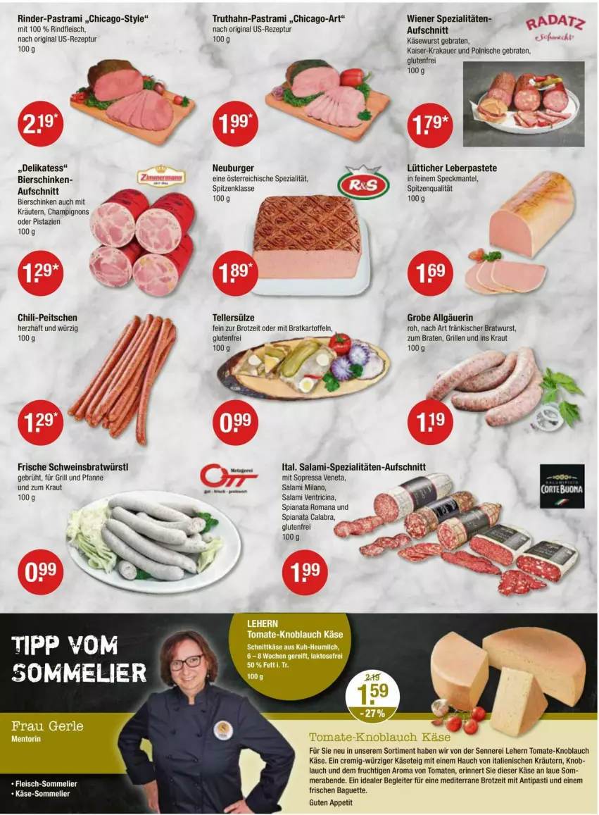 Aktueller Prospekt Vmarkt - Prospekte - von 29.02 bis 06.03.2024 - strona 3 - produkty: antipasti, asti, Astra, auer, aufschnitt, baguette, bier, bierschinken, braten, bratwurst, brot, burger, champignon, champignons, chili, cin, eis, elle, fleisch, frucht, für grill und pfanne, gin, grill, grill und pfanne, Kaiser, kartoffel, kartoffeln, Käse, Käsewurst, knoblauch, krakauer, Kraut, kräuter, kräutern, LG, Mantel, Neuburger, pastete, pastrami, pfanne, pistazien, rezept, rind, rinder, rindfleisch, salami, schinken, schwein, Speck, Spezi, spitzenqualität, teller, Ti, tomate, tomaten, truthahn, und pfanne, wein, wiener, wurst