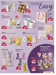 Gazetka promocyjna Vmarkt - Prospekte - Gazetka - ważna od 06.03 do 06.03.2024 - strona 15 - produkty: Bau, Becher, blume, Dekofigur, eier, ente, Holz, kaffee, kaffeebecher, Kunstharz, lack, Serviette, servietten, spülmaschinen, Ti, windlicht