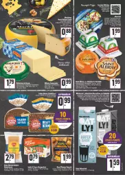 Gazetka promocyjna E Center - Angebote der Woche - Gazetka - ważna od 12.03 do 12.03.2022 - strona 11 - produkty: albray, angebot, beutel, brot, chaumes, drink, eis, elle, emmentaler, ente, französischer weichkäse, gin, gnocchi, gouda, hafer, Haferdrink, halbfester schnittkäse, Heu, holländischer schnittkäse, HP, Käse, korn, lieken, mandel, Meister, milch, milka, milkana, pfanne, pfannen, Rana, Saint Agur, saint albray, Schmelzkäse, Schnittbrot, schnittkäse, soja, tee, Ti, urkorn, weichkäse, Yo