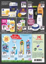 Gazetka promocyjna E Center - Angebote der Woche - Gazetka - ważna od 12.03 do 12.03.2022 - strona 15 - produkty: beutel, bio, body, Brei, citrus, Coral, coupon, creme, domestos, dusche, duschgel, elkos, flasche, frucht, gin, Heu, kokos, kraft, Kuschelweich, milch, nivea, quetschbeutel, Rauch, reiniger, rwe, Schere, scheuermilch, sim, sofort-rabatt, Tagespflege, Ti, vanille, vita, weichspüler