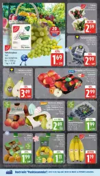 Gazetka promocyjna Edeka - Prospekte - Gazetka - ważna od 23.04 do 23.04.2025 - strona 10 - produkty: banane, bananen, beere, beeren, bio, deka, edeka bio, eis, heidelbeere, heidelbeeren, payback, reis, tafeläpfel, tafeltrauben, Ti, trauben, zitrone, zitronen, ZTE