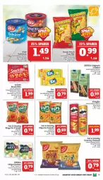 Gazetka promocyjna Marktkauf - Prospekt - Gazetka - ważna od 31.12 do 31.12.2022 - strona 19 - produkty: chips, cracker, deka, eis, elle, erdnuss, erdnüsse, funny-frisch, gin, grissini, lorenz, mac, nic nac's, nuss, paprika, pom-bär, Pommels, Pretzel, pringles, reis, ring, saltletts, snack, snack hits, Ti, Tiere, tuc, ültje, ültje erdnüsse, ZTE