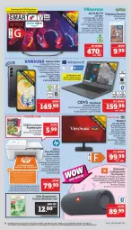 Gazetka promocyjna Marktkauf - Prospekt - Gazetka - ważna od 31.12 do 31.12.2022 - strona 34 - produkty: ACC, akku, auer, buch, celeron, deka, drucker, eis, elle, erde, frontkamera, gin, HD Graphics, HDMI, hisense, HP, Intel, jbl, kamera, kopierpapier, lautsprecher, lieferservice, monitor, notebook, papier, quad, quad-core-prozessor, reis, rel, Samsung, samsung galaxy, Signal, tee, teller, Ti, uhd, usb, wasser