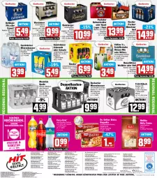 Gazetka promocyjna Hit - Prospekte - Gazetka - ważna od 11.06 do 11.06.2022 - strona 16 - produkty: Alwa, angebot, angebote, auer, Bad, baguette, bella crema, Benediktiner, Berger, bier, Bistro Baguette, braun, bügel, bügelflasche, burger, coca-cola, cola, Dr. Oetker, drucker, eimer, eis, elle, Engel, fisch, flasche, Früh Kölsch, gerolsteine, gerolsteiner, glasflasche, Hefe, kerze, Kozel, limo, limonade, Lübecker, melitta, mineralwasser, Mixer, mixery, natur, oettinger, Paula, paulaner, pils, radeberger, Rauch, reis, rel, rheinfels quelle, schöfferhofer, schorle, sinalco, steiner, Ti, uhr, veltins, warsteiner, wasser, weissbier, ZTE