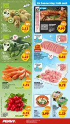 Gazetka promocyjna Penny - Prospekte - Gazetka - ważna od 18.03 do 18.03.2023 - strona 18 - produkty: Becher, beutel, eis, fleisch, fleischwurst, geschnetzeltes, karotten, leberwurst, LG, minutensteaks, natur, Pommersche, radieschen, regal, schinken, schwein, schweine, steak, steaks, wein, weine, wurst, Zelt, zucchini