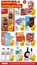 Gazetka promocyjna Penny - Prospekte - Gazetka - ważna od 18.03 do 18.03.2023 - strona 26 - produkty: beutel, chips, choclait chips, choco crossies, crossies, eis, elle, flasche, frucht, früchte, Früchtetee, fruchtgummi, getränk, gin, haselnuss, hella, knoppers, LG, milch, natur, nuss, pet-flasche, reis, rel, schnitten, storck, tee, Ti, trolli, volvic, wasser, Yo, ZTE