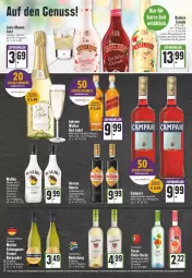 Gazetka promocyjna Edeka - Angebote der Woche - Gazetka - ważna od 11.06 do 11.06.2022 - strona 20 - produkty: amaro, angebot, aperitif, auer, Bad, blended scotch, blended scotch whisky, campari, coconut, eis, flasche, gin, johnnie walker, jules mumm, kräuter, LG, mumm, nederburg, nuss, reis, rum, scotch, scotch whisky, sekt, Ti, velvet, whisky