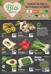 Gazetka promocyjna Edeka - Angebote der Woche - Gazetka - ważna od 11.06 do 11.06.2022 - strona 3 - produkty: angebot, auer, Bau, Bauer, bio, Birnen, blattspinat, blume, blumen, braun, champignon, champignons, deka, deutschlandcard, edeka bio, eis, Garten, Lauchzwiebel, lauchzwiebeln, lavendel, lebensmittel, paprika, Schal, Schale, spinat, Spitzpaprika, Sport, tafelbirnen, Ti, topf, zwiebel, zwiebeln