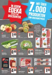 Gazetka promocyjna Edeka - Angebote der Woche - Gazetka - ważna od 11.06 do 11.06.2022 - strona 5 - produkty: discount, eis, eisbergsalat, gulasch, gurke, gurken, jonagored, Mett, mettwurst, reis, rind, rinder, salat, Salatgurke, salatgurken, Schal, Schale, schinken, schwein, schweine, tafeläpfel, wein, weine, würfel, wurst, zwiebel