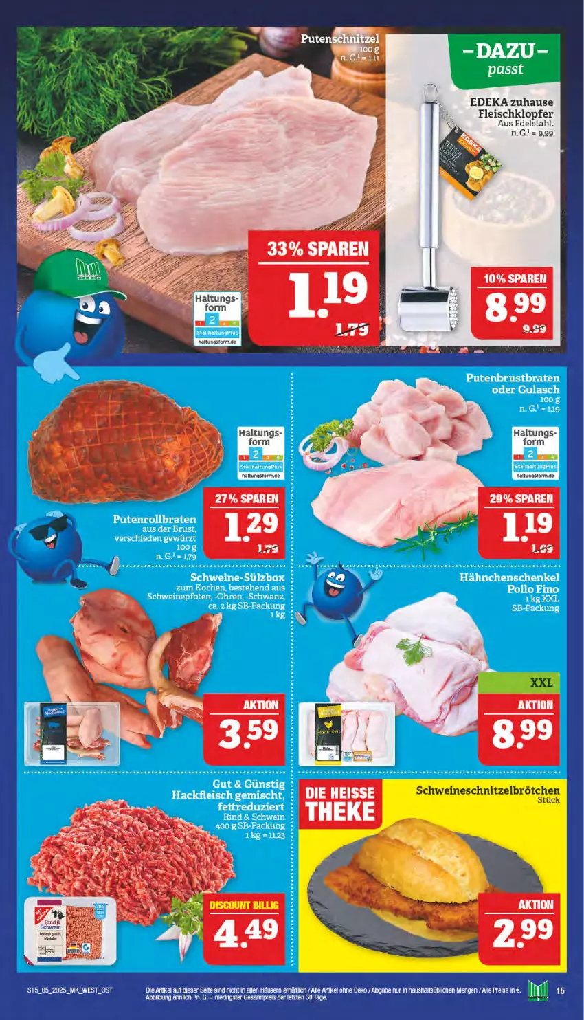 Aktueller Prospekt Marktkauf - Prospekt - von 26.01 bis 01.02.2025 - strona 15 - produkty: deka, edelstahl, eis, fleisch