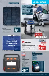Gazetka promocyjna Aldi Nord - Aldi-Vorschau - Gazetka - ważna od 12.03 do 12.03.2022 - strona 13 - produkty: akku, Arbeitsleuchte, auto, Bank, Behälter, decke, edelstahl, einhell, eis, elle, gin, koffer, kompressor, Leuchte, LG, powerbank, reis, Ria, schlauch, Ti, Trockensauger, usb, ZTE