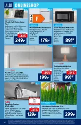 Gazetka promocyjna Aldi Nord - Aldi-Vorschau - Gazetka - ważna od 12.03 do 12.03.2022 - strona 24 - produkty: aldi, angebot, angebote, auer, auto, Bau, bett, bügel, Bügelstation, dampfbügelstation, dell, dimmer, eis, elle, ente, erde, Garten, gefrierkombination, gin, kühl-gefrierkombination, lack, Leuchte, LG, mikrowelle, ndk, Pendelleuchte, pflanze, pflanzen, reis, rwe, Ti, Tiere, tisch, tischleuchte, uhr, Windschutz