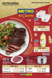 Gazetka promocyjna Metro - GastroJournal - Gazetka - ważna od 04.12 do 04.12.2024 - strona 1 - produkty: backofen, blume, blumen, blumenöl, braun, decke, Deckel, edelstahl, eier, eis, flasche, fleisch, Fleischtopf, Metro, Ofen, Rauch, rind, rinder, Schal, Schale, sonnenblume, sonnenblumen, sonnenblumenöl, Ti, topf