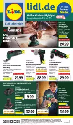 Gazetka promocyjna Lidl - Wochen-Highlights im Onlineshop - Gazetka - ważna od 07.05 do 07.05.2023 - strona 1 - produkty: akku, angebot, angebote, auer, Bohrhammer, cin, eis, elle, ladegerät, LG, messer, ndk, Parkside, reis, rel, Schal, Schale, telefon, teller, Ti, tisch, uhr, usb, werkzeug