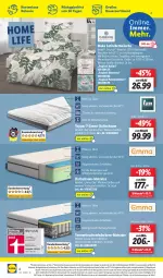 Gazetka promocyjna Lidl - Wochen-Highlights im Onlineshop - Gazetka - ważna od 07.05 do 07.05.2023 - strona 8 - produkty: auer, Bau, baumwolle, bett, bettwäsche, dell, eis, elle, erde, Ergee, federkern, kaltschaum-matratze, matratze, matratzen, Mode, monster, Monstera, ndk, reis, Ria, Tasche, taschen, taschenfederkern-matratze, Ti, topper, Trockner, wolle