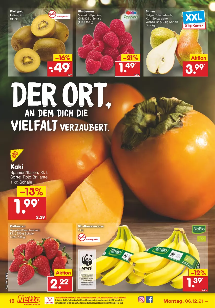 Aktueller Prospekt Netto Marken-Discount - Filial Angebote - von 06.12 bis 11.12.2021 - strona 12