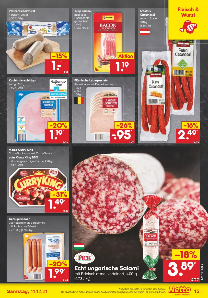 Aktueller Prospekt Netto Marken-Discount - Filial Angebote - von 06.12 bis 11.12.2021 - strona 17