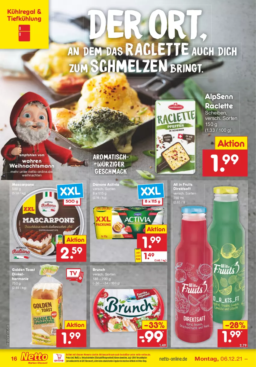 Aktueller Prospekt Netto Marken-Discount - Filial Angebote - von 06.12 bis 11.12.2021 - strona 18