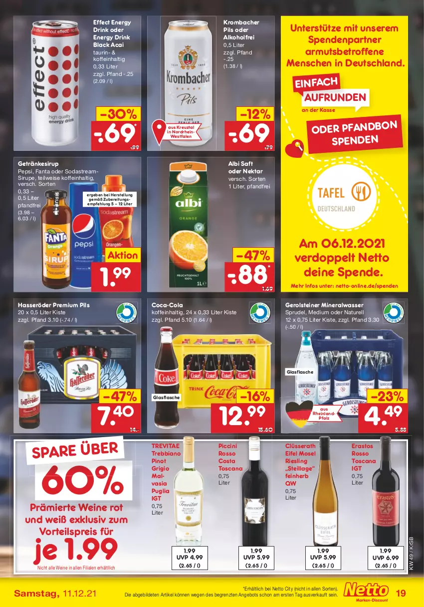 Aktueller Prospekt Netto Marken-Discount - Filial Angebote - von 06.12 bis 11.12.2021 - strona 21