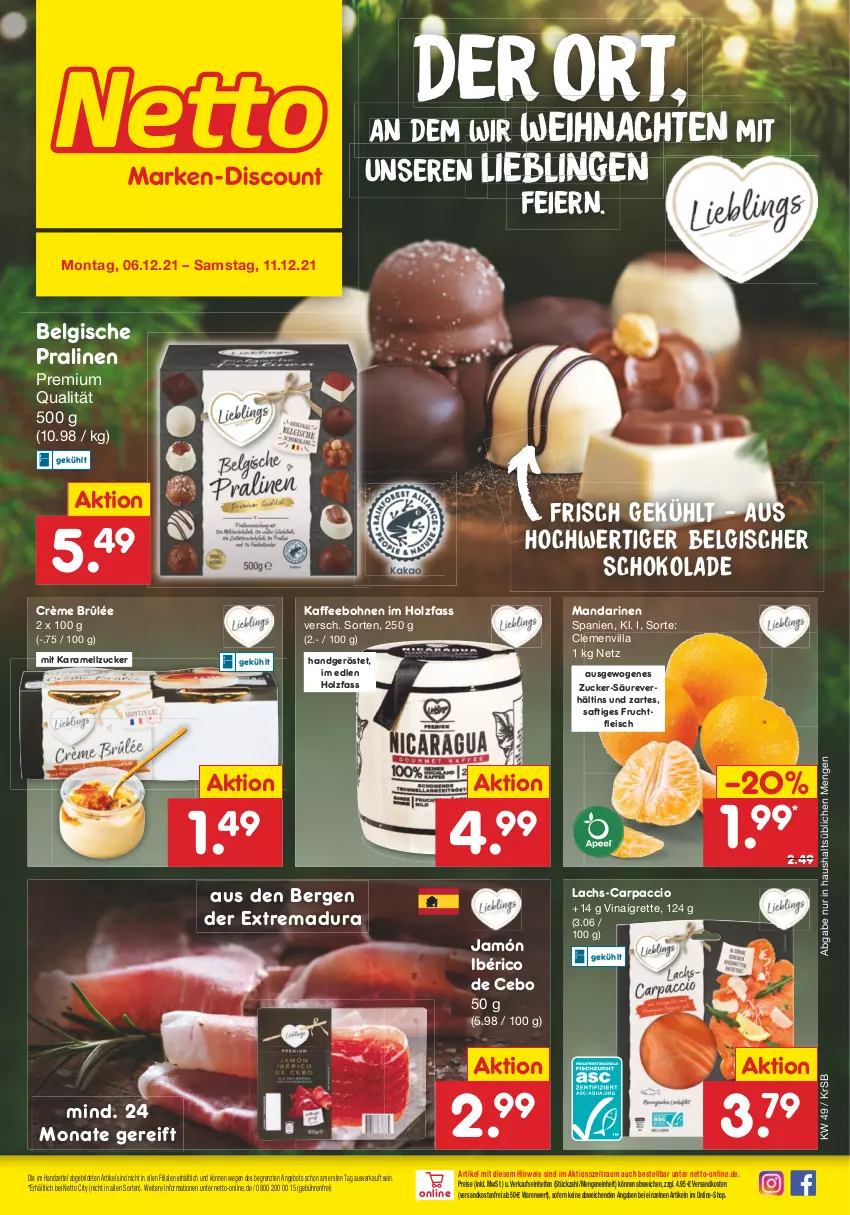 Aktueller Prospekt Netto Marken-Discount - Filial Angebote - von 06.12 bis 11.12.2021 - strona 3