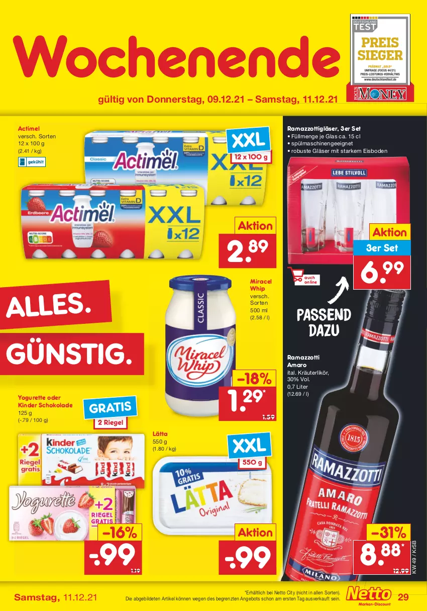 Aktueller Prospekt Netto Marken-Discount - Filial Angebote - von 06.12 bis 11.12.2021 - strona 31