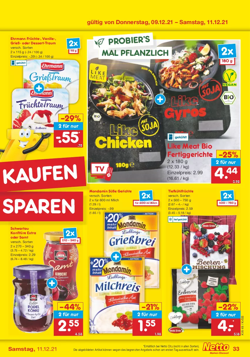 Aktueller Prospekt Netto Marken-Discount - Filial Angebote - von 06.12 bis 11.12.2021 - strona 35