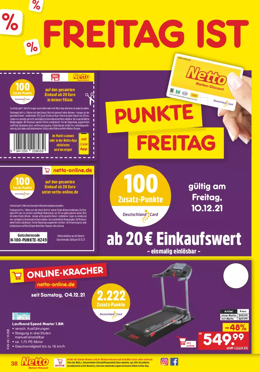 Aktueller Prospekt Netto Marken-Discount - Filial Angebote - von 06.12 bis 11.12.2021 - strona 40