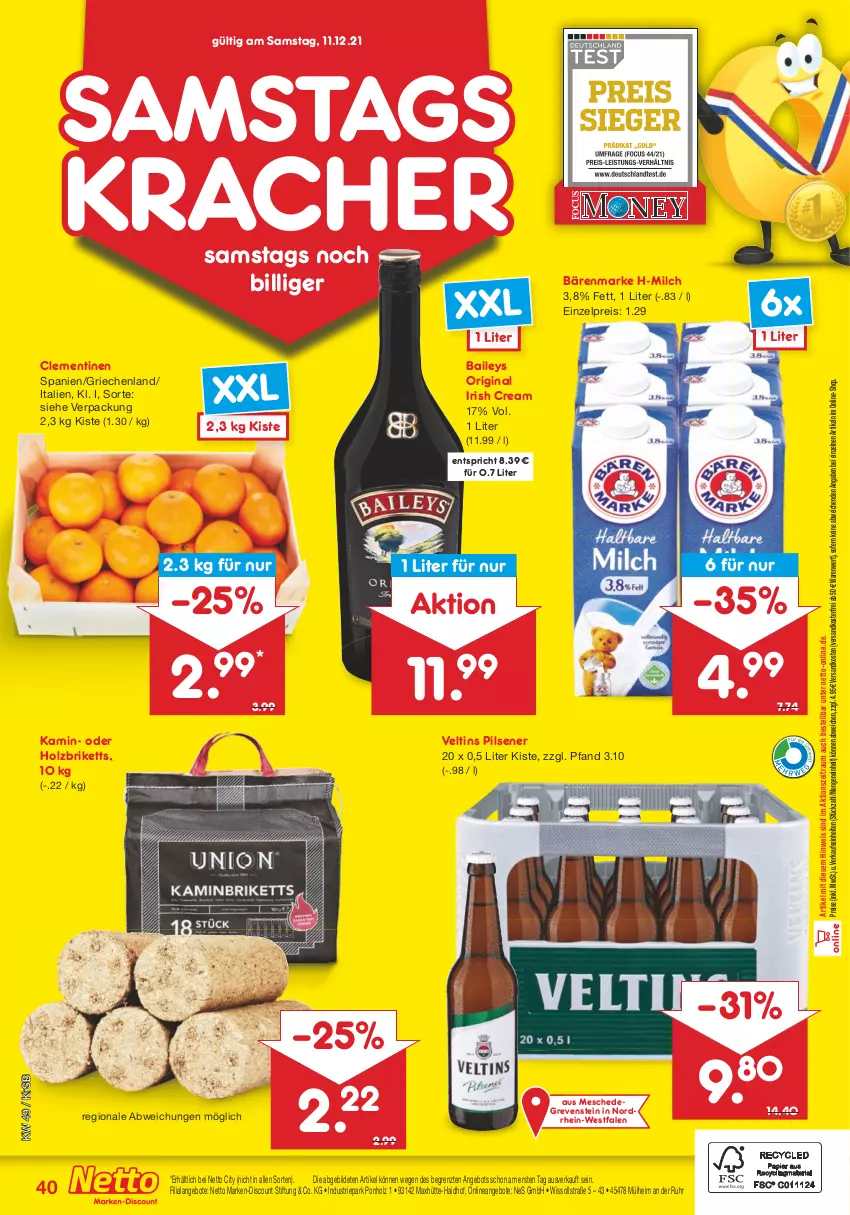 Aktueller Prospekt Netto Marken-Discount - Filial Angebote - von 06.12 bis 11.12.2021 - strona 42