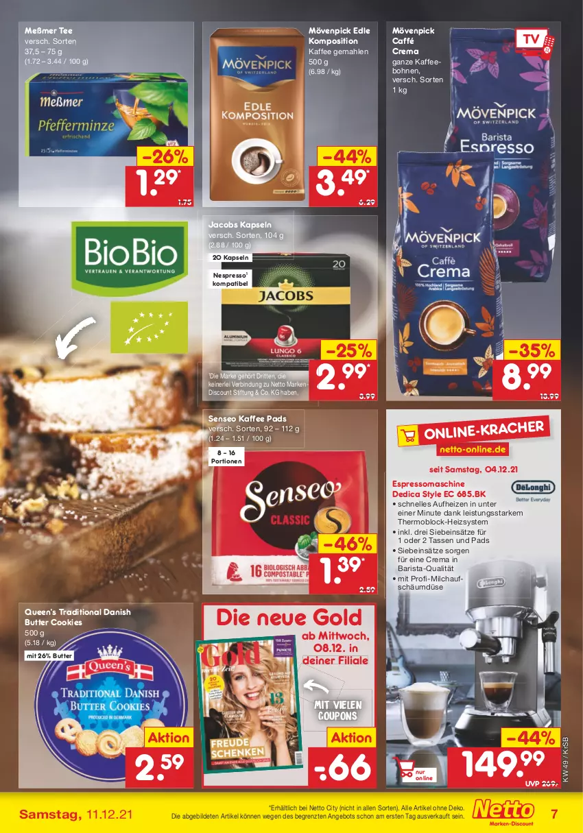 Aktueller Prospekt Netto Marken-Discount - Filial Angebote - von 06.12 bis 11.12.2021 - strona 9