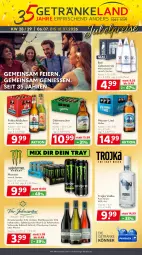 Gazetka promocyjna Getraenkeland - Gazetka - ważna od 18.07 do 18.07.2026 - strona 1 - produkty: aktionspreis, Alwa, Bad, Bad Liebenwerda, bestpreis, bestpreise, burgunder, chardonnay, eier, eis, elle, flasche, grauburgunder, Heu, jubelpreis, kabinett, mars, merl, merlot, mineralwasser, monster, reis, spätburgunder, Ti, urtyp, vodka, wasser, Weißburgunder