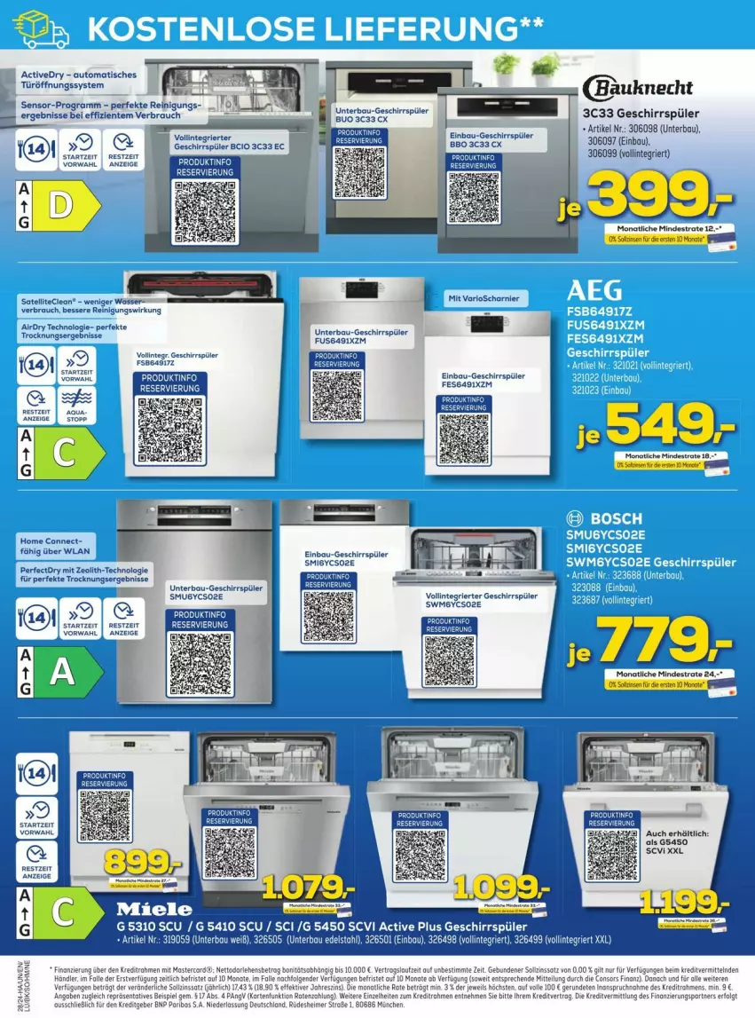 Aktueller Prospekt Euronics - Prospekte - von 08.07 bis 13.07.2024 - strona 14 - produkty: aeg, auto, Bau, edelstahl, eier, einbau-geschirrspüler, eis, ente, geschirr, geschirrspüler, gsw, mastercard, Rauch, Reinigung, Ti, tisch