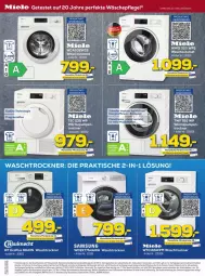 Gazetka promocyjna Euronics - Prospekte - Gazetka - ważna od 13.07 do 13.07.2024 - strona 12 - produkty: auto, consors finanz, eimer, eis, elle, LG, mac, mastercard, miele, Samsung, spee, Ti, Trockner, waschtrockner