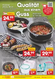 Gazetka promocyjna Netto Marken-Discount - Filial-Angebote - Gazetka - ważna od 30.04 do 30.04.2022 - strona 24 - produkty: backofen, Becher, besteck, decke, Deckel, eis, elle, fisch, fleisch, frischhaltedosen, grill, Grillpfanne, grillplatte, Holz, holzkohle, holzkohlegrill, Kohlegrill, latte, mikrowelle, ndk, Ofen, pfanne, reis, rwe, Schal, Schale, spülmaschinen, suppe, suppen, Ti, tisch, topf, Topfuntersetzer, trinkbecher, Untersetzer