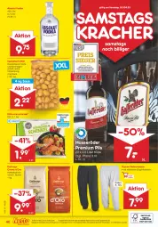 Gazetka promocyjna Netto Marken-Discount - Filial-Angebote - Gazetka - ważna od 30.04 do 30.04.2022 - strona 40 - produkty: Absolut Vodka, angebot, angebote, bohne, bohnen, dallmayr, discount, eis, hähnchenschenkel, hasseröder, henkel, Holz, hose, kaffee, kaffeebohnen, kartoffel, kartoffeln, kracher, marken-discount, pils, premium pils, sac, schenkel, speisekartoffeln, Tasche, taschen, Ti, uhr, vodka, ZTE