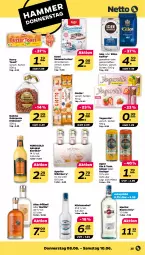 Gazetka promocyjna Netto - Woche 23 - Gazetka - ważna od 10.06 do 10.06.2023 - strona 25 - produkty: bohne, bohnen, eier, eierlikör, erdnüsse, Gebrannte Erdnüsse, gin, ginger, giotto, kaffee, kaffeebohnen, likör, martini, orange, Ti, toast, tonic, torte, Wild, wild berry, Yo, yogurette