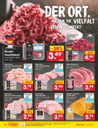 Gazetka promocyjna Netto Marken-Discount - Filial-Angebote - Gazetka - ważna od 20.05 do 20.05.2023 - strona 20 - produkty: bestpreis, braten, brustfilet, cordon bleu, eis, filet, fleisch, geschnetzeltes, gulasch, hackfleisch, henkel, Käse, medaillons, natur, ndk, pute, reis, rind, rinder, rinder-hackfleisch, rinderhackfleisch, saft, schenkel, schinken, steak, steaks, Ti, wurst, wurst in selbstbedienung, Zelt