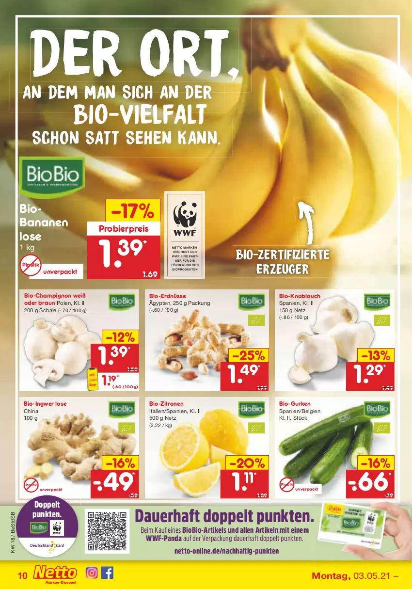 Aktueller Prospekt Netto Marken-Discount - Filial-Angebote - von 03.05 bis 08.05.2021 - strona 10