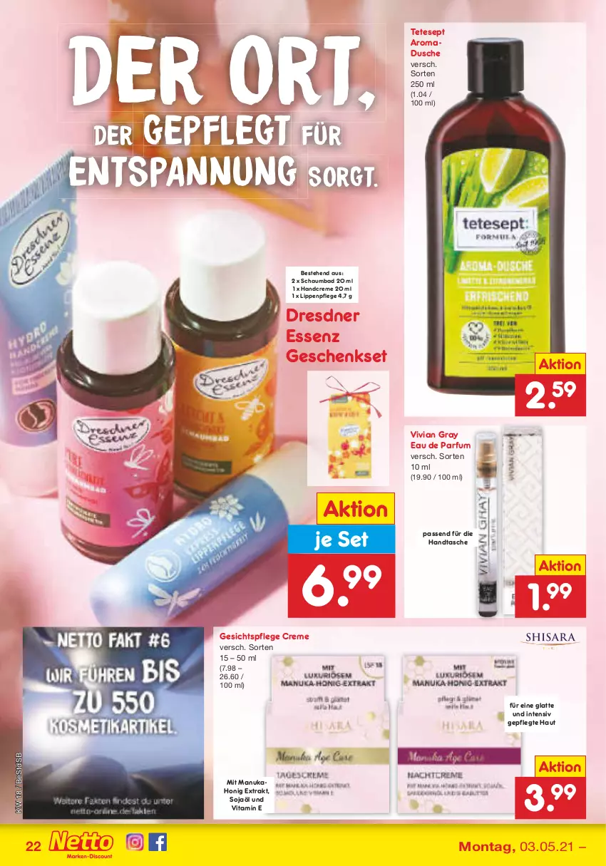 Aktueller Prospekt Netto Marken-Discount - Filial-Angebote - von 03.05 bis 08.05.2021 - strona 22