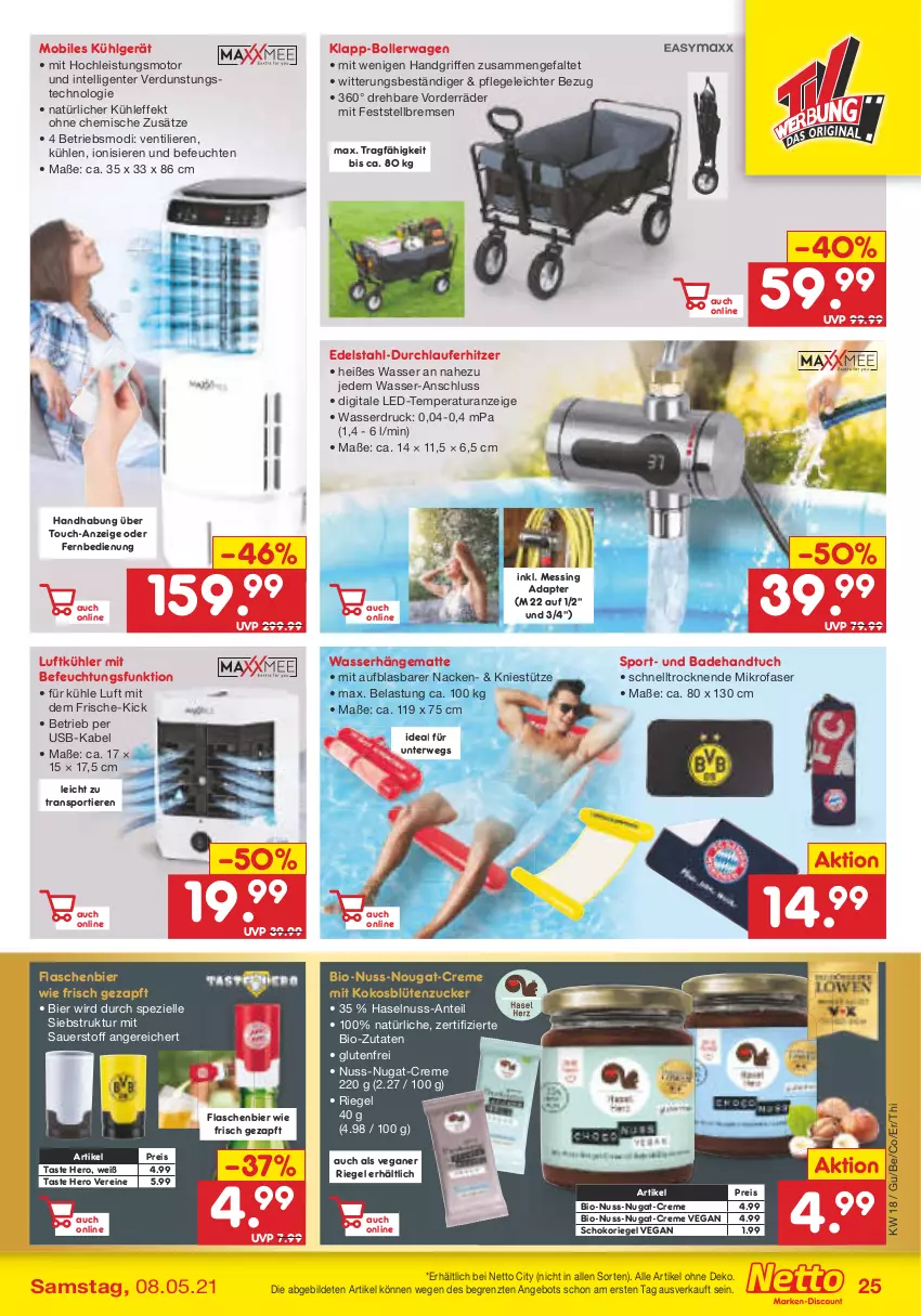 Aktueller Prospekt Netto Marken-Discount - Filial-Angebote - von 03.05 bis 08.05.2021 - strona 25