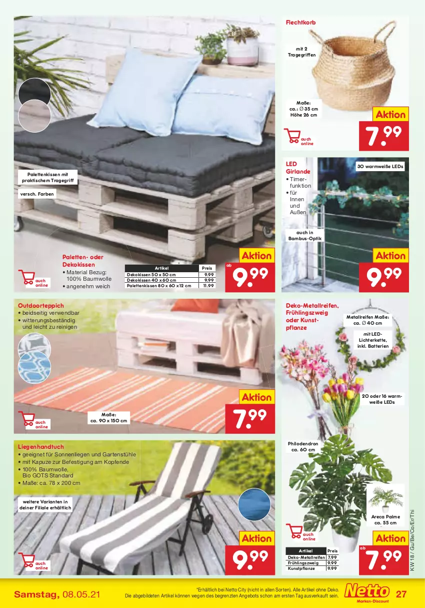 Aktueller Prospekt Netto Marken-Discount - Filial-Angebote - von 03.05 bis 08.05.2021 - strona 27