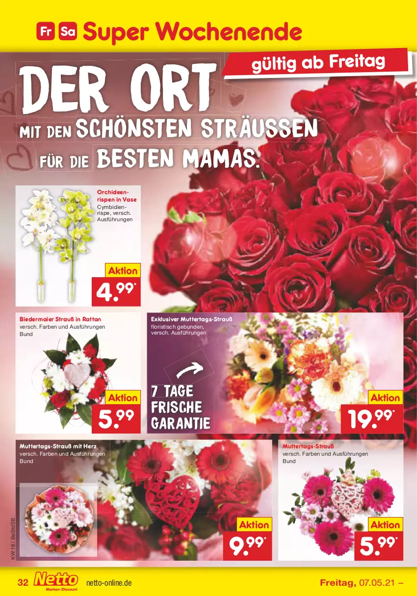 Aktueller Prospekt Netto Marken-Discount - Filial-Angebote - von 03.05 bis 08.05.2021 - strona 32