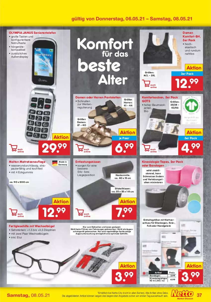 Aktueller Prospekt Netto Marken-Discount - Filial-Angebote - von 03.05 bis 08.05.2021 - strona 37