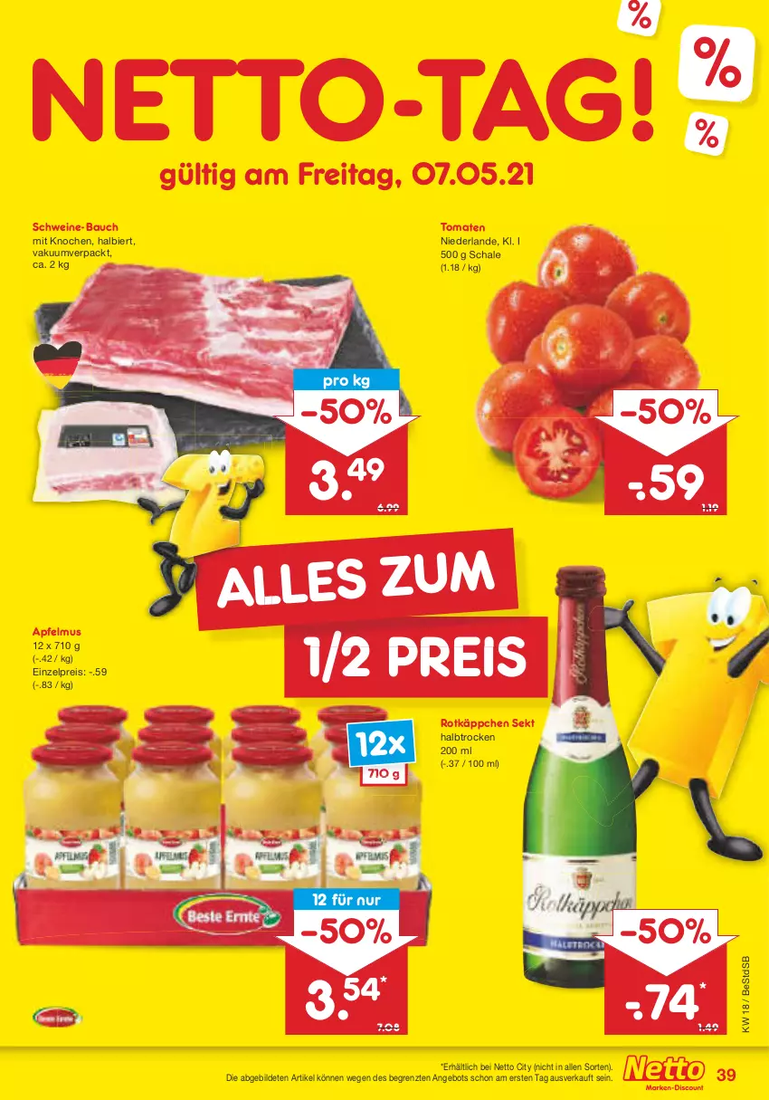 Aktueller Prospekt Netto Marken-Discount - Filial-Angebote - von 03.05 bis 08.05.2021 - strona 39