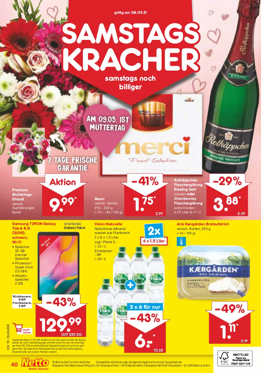 Aktueller Prospekt Netto Marken-Discount - Filial-Angebote - von 03.05 bis 08.05.2021 - strona 40