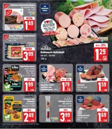 Gazetka promocyjna Edeka - Prospekte - Gazetka - ważna od 16.03 do 16.03.2024 - strona 9 - produkty: aufschnitt, Brühwurst, eis, reis, Ti, wurst, ZTE