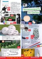 Gazetka promocyjna Bauhaus - Prospekte - Gazetka - ważna od 30.04 do 30.04.2022 - strona 13 - produkty: auer, batterie, Bau, Bona, Dekoleuchte, edelstahl, elle, Garten, Gartenfackel, Hängeleuchte, Kette, Kugel, leds, Leuchte, leuchten, leuchtmittel, lichterkette, rum, Ti, timer, tisch, tischleuchte