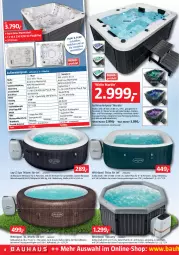 Gazetka promocyjna Bauhaus - Prospekte - Gazetka - ważna od 30.04 do 30.04.2022 - strona 4 - produkty: Bau, beleuchtung, braun, eis, Holz, lack, LG, mars, pool, Reinigung, Sprudel, Ti, wasser, Whirlpool