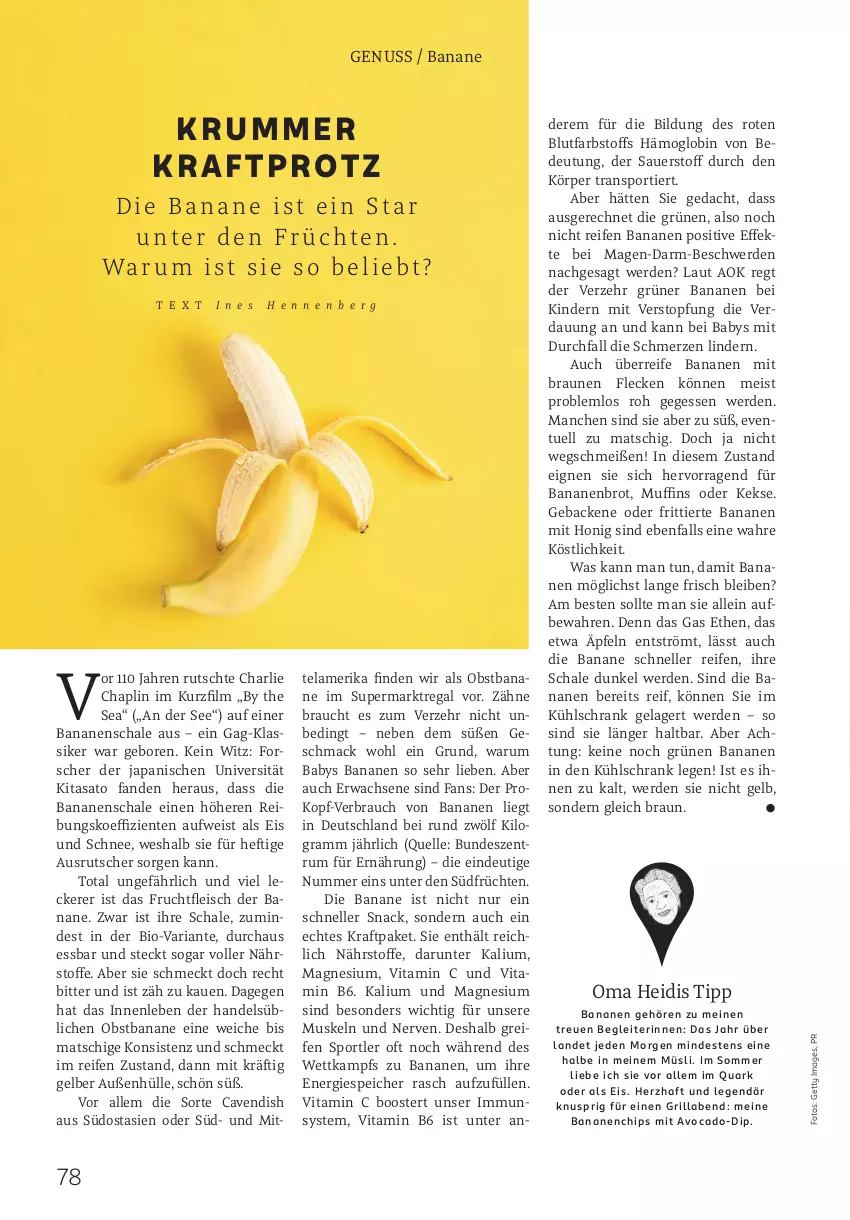 Aktueller Prospekt Rossmann - Prospekte - von 05.05 bis 01.06.2025 - strona 78 - produkty: auer, avocado, banane, bananen, bio, braun, brot, chips, dip, eis, elle, ente, erde, fleisch, frucht, früchte, früchten, fruchtfleisch, geback, grill, honig, keks, kekse, Kinder, kraft, kühlschrank, mac, magnesium, Muffin, muffins, müsli, nuss, obst, quark, Rauch, regal, reifen, Ria, rum, Schal, Schale, Schrank, snack, Sport, Ti, topf, vita, Vitamin B, Vitamin C