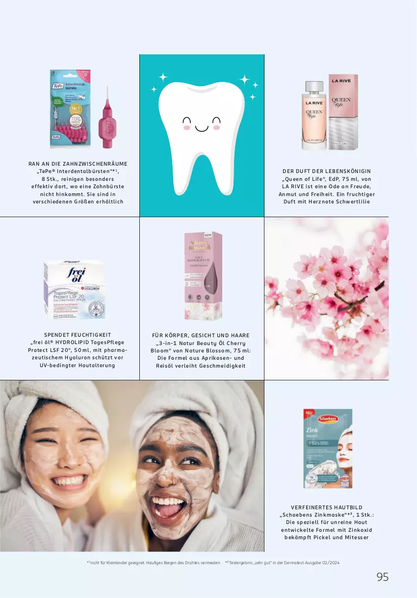 Aktueller Prospekt Rossmann - Prospekte - von 05.05 bis 01.06.2025 - strona 95 - produkty: aprikose, aprikosen, bürste, bürsten, Draht, eis, erde, frucht, gin, hyaluron, Kinder, La Rive, Maske, natur, reis, Schaebens, Spezi, Tagespflege, Ti, tisch, WICK, zahnbürste